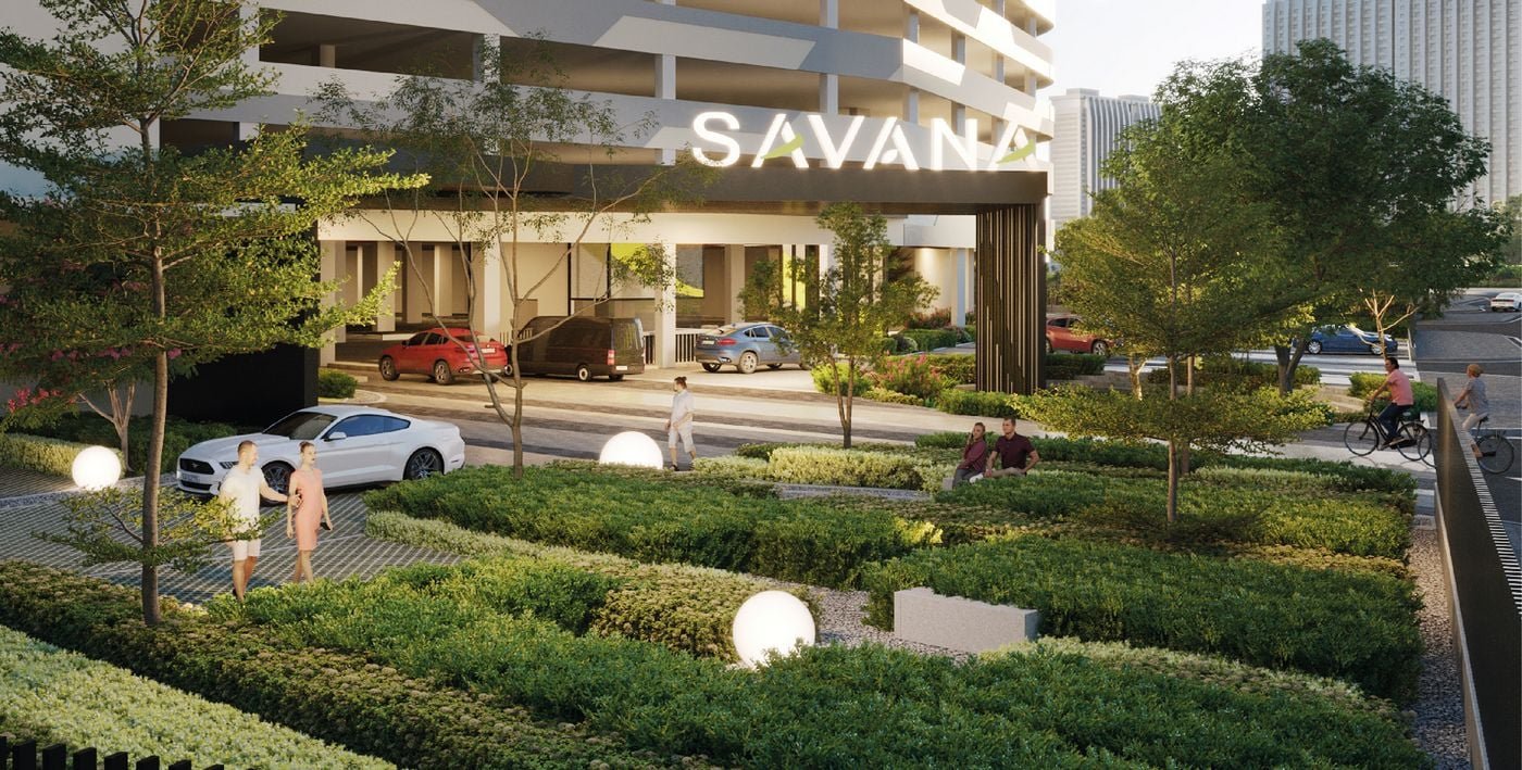 Savana @ Utropolis entrance — official image from the developer, Batu Kawan, Penang