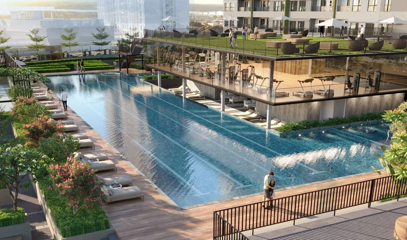 Savana @ Utropolis swimming pool — official image from the developer, Batu Kawan, Penang