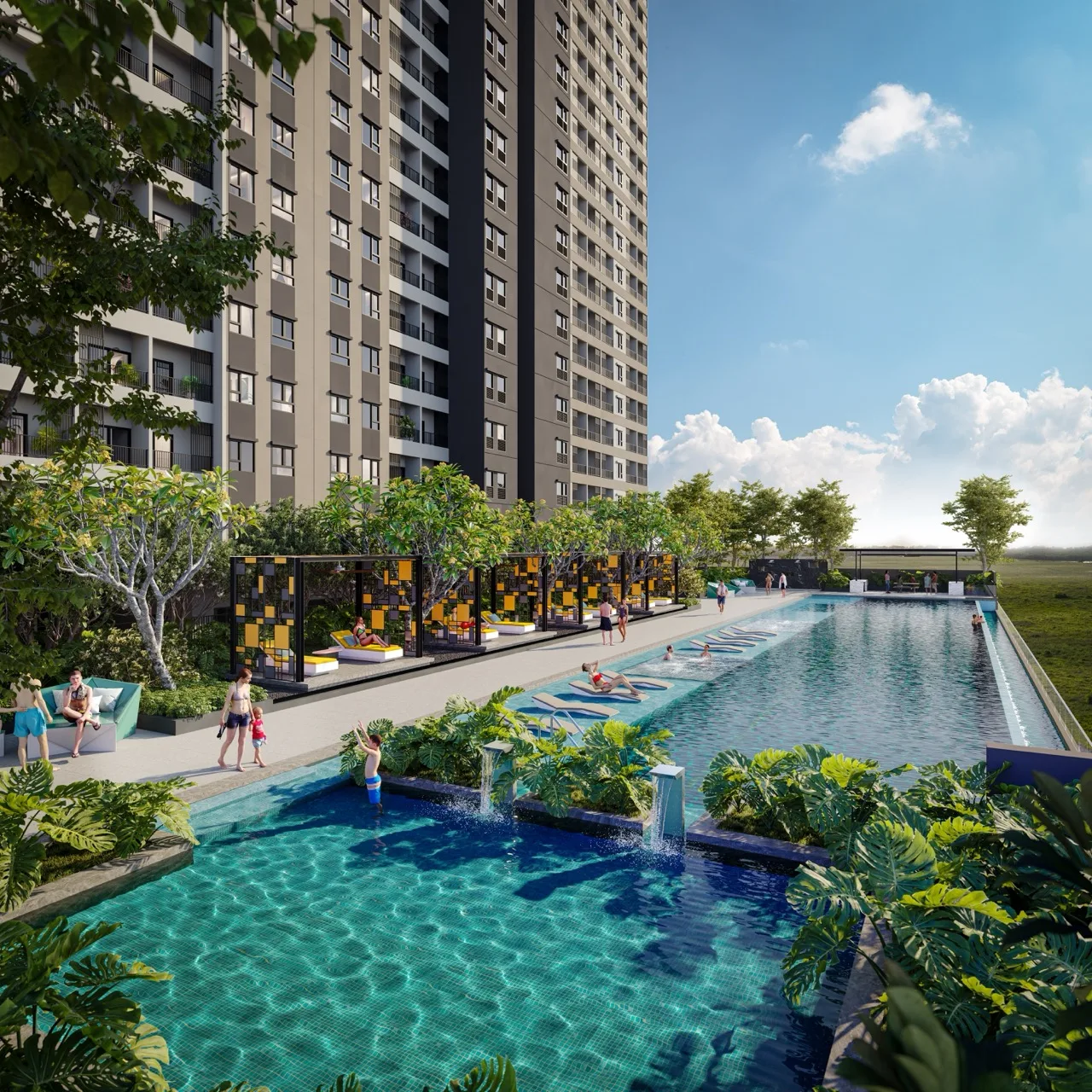 Seiras Residences 泳池图片,槟城峇都加湾——取自发展商图库