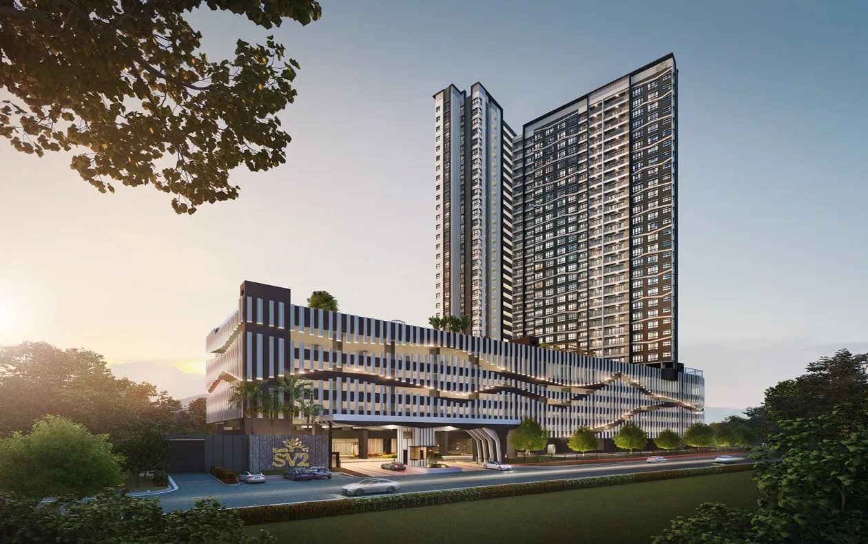 Setia SV2 大楼外观,槟城日落洞——S P Setia 官方效果图