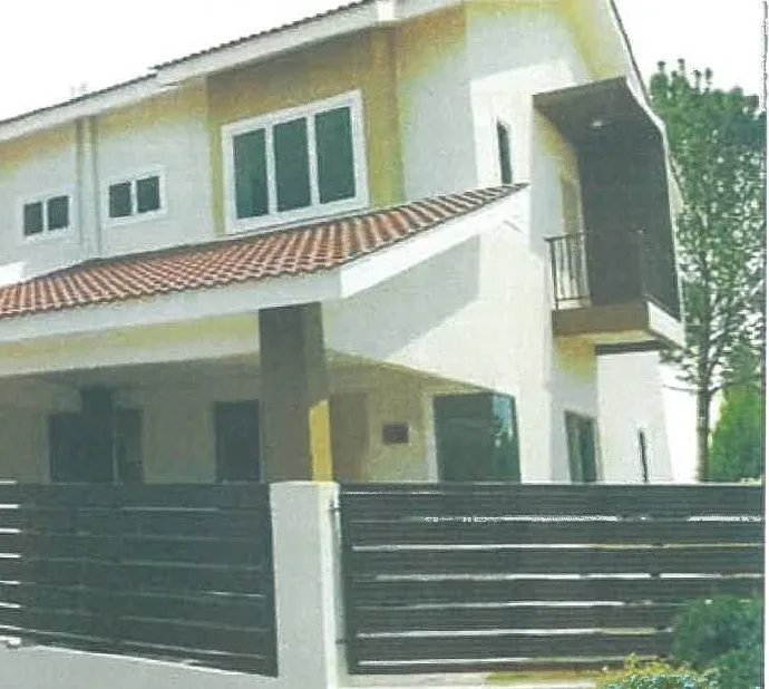 Completed double-storey corner terrace house at Sunrise Avenue 2 by Excellent Realty Sdn Bhd, Lahat, Ipoh, Perak