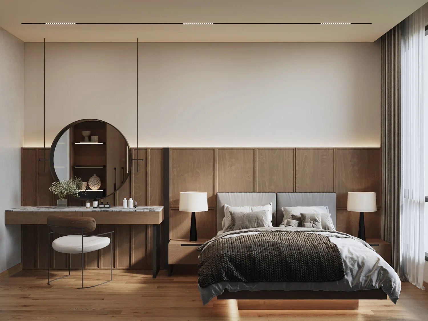 The Anton bedroom interior, Pulau Tikus, Penang — artist's impression from the developer