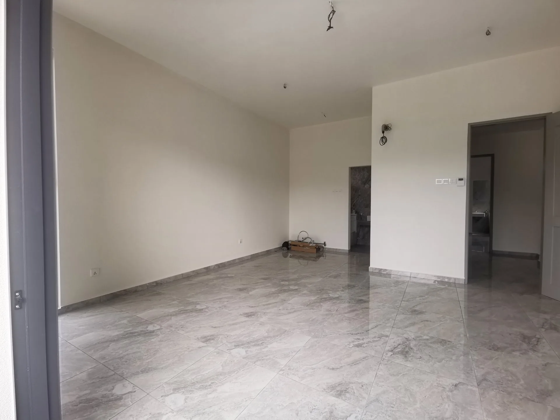 Master bedroom in a completed semi-detached unit at The Aster @ Taman Sinfar by Constant Builder Sdn Bhd, Jalan Pasir Puteh, Ipoh, Perak