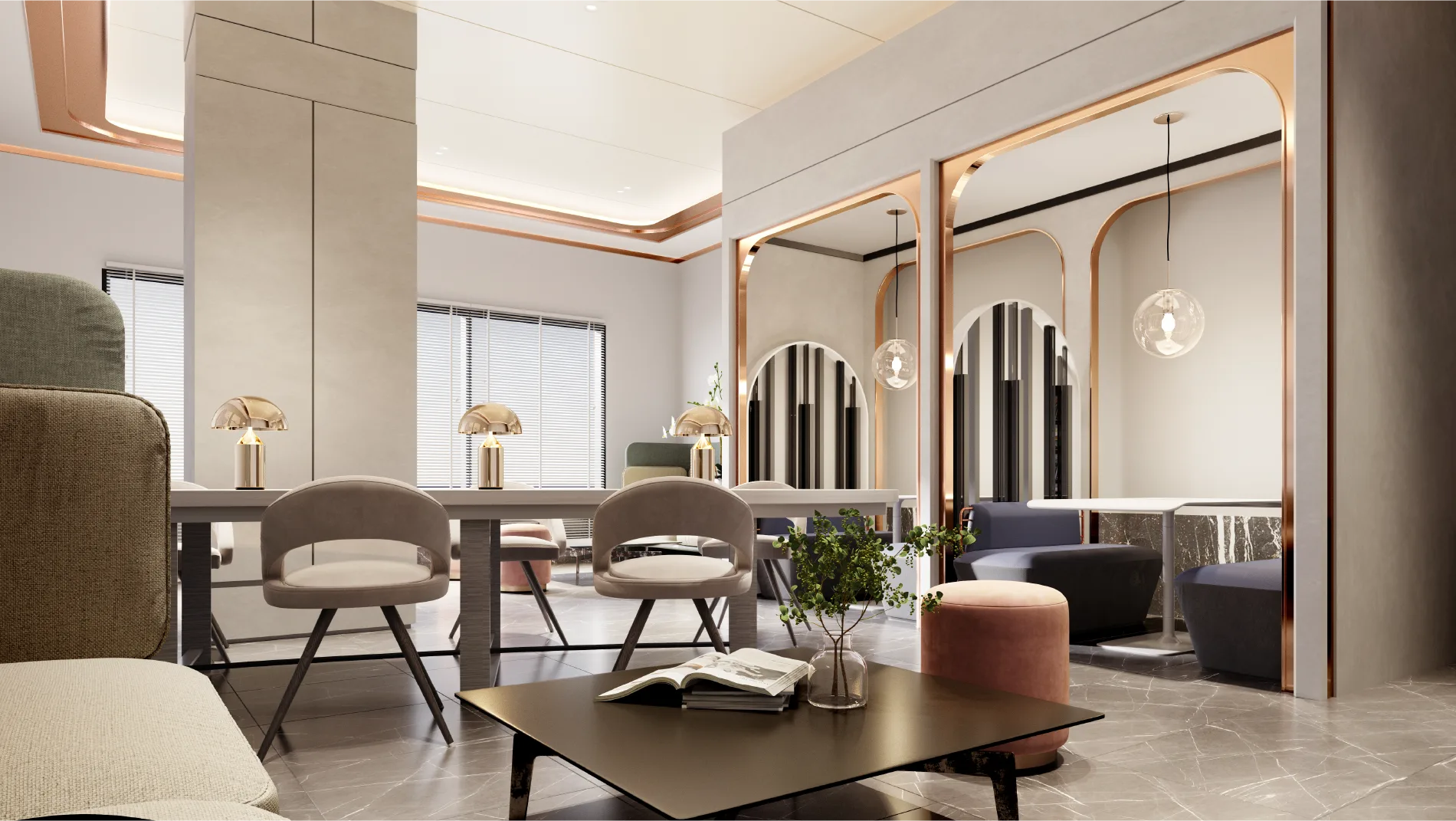 Reading Room render at Tujuh Residences by Kwasa Sentral Sdn Bhd, Kwasa Damansara City Centre, Petaling, Shah Alam, Selangor