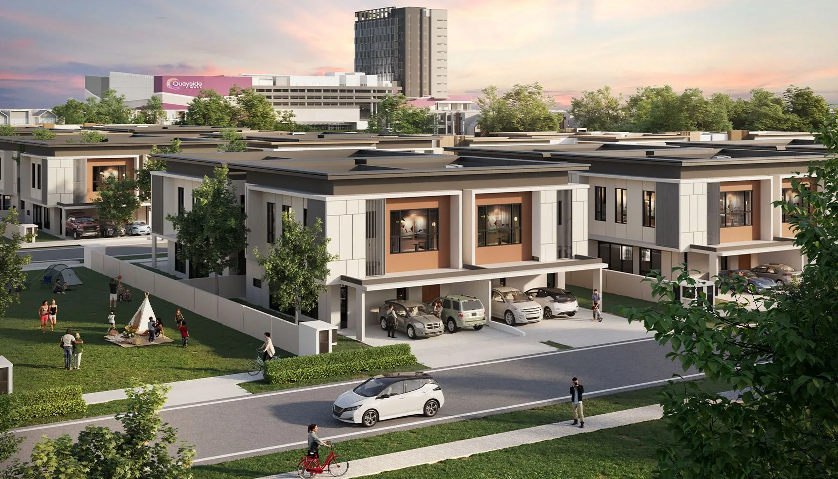 Developer gallery render attributed to The Clove Signature (KPKT project 19085-7) by its own filename, source index 07, subject not established and the set incomplete because indices 02 and 03 are absent, at twentyfive7 by Gamuda Land (Kemuning) Sdn. Bhd., twentyfive7 township, Daerah Kuala Langat, Telok Panglima Garang, Selangor
