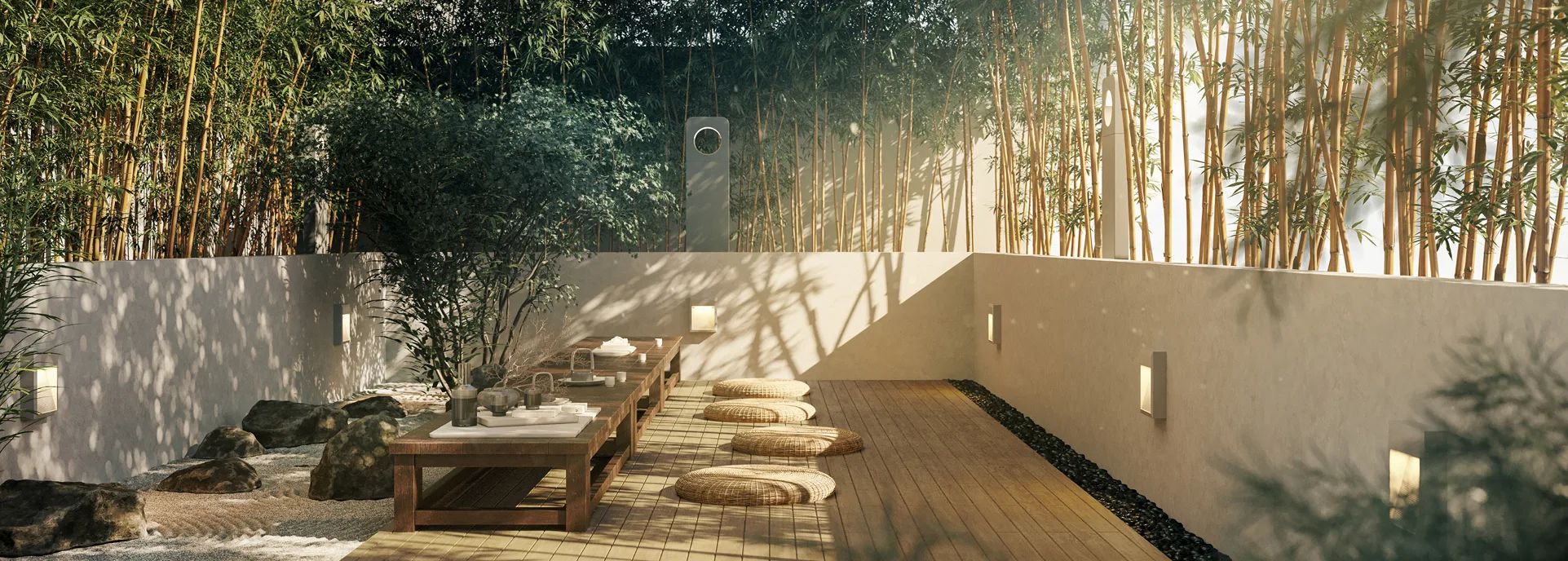Waterstone tea garden, artist's impression from the developer, Tanjung Bungah, Penang